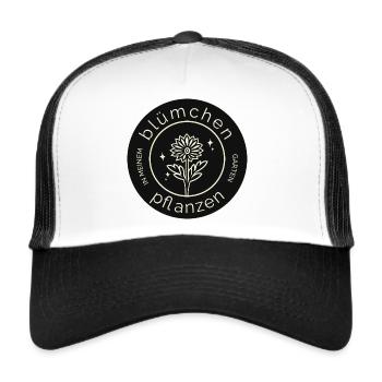 Flower Plants in My Garden - Flowers Design - Trucker Cap - white/black - Front