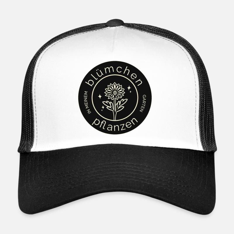 Blümchen Pflanzen in meinem Garten - Blumen Design Trucker Cap