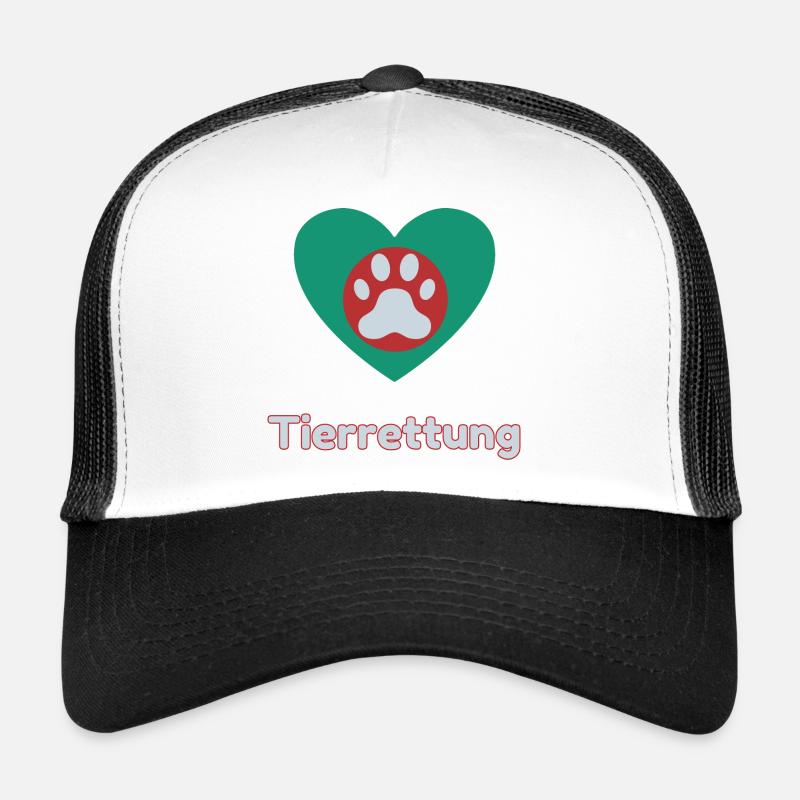 Sauvetage d’animaux Casquette trucker 