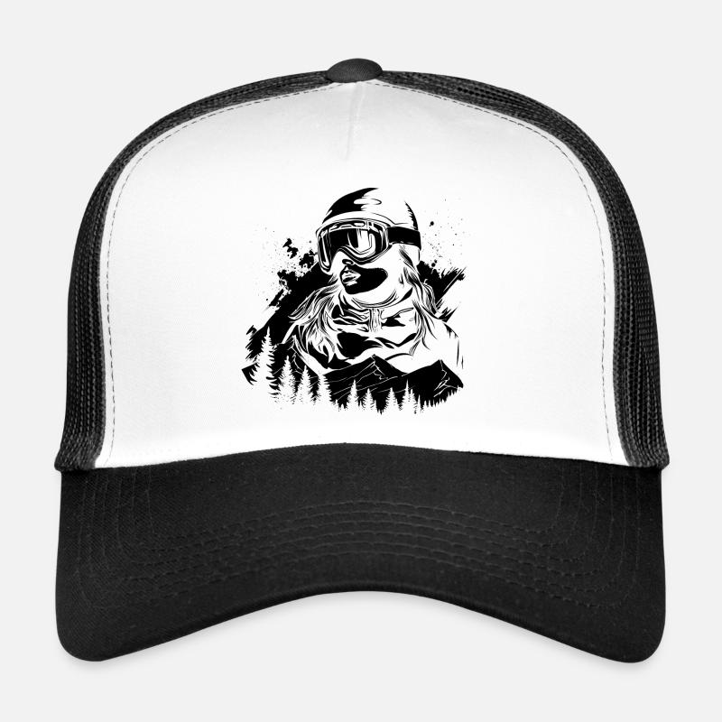 Snowboarder Casquette trucker 