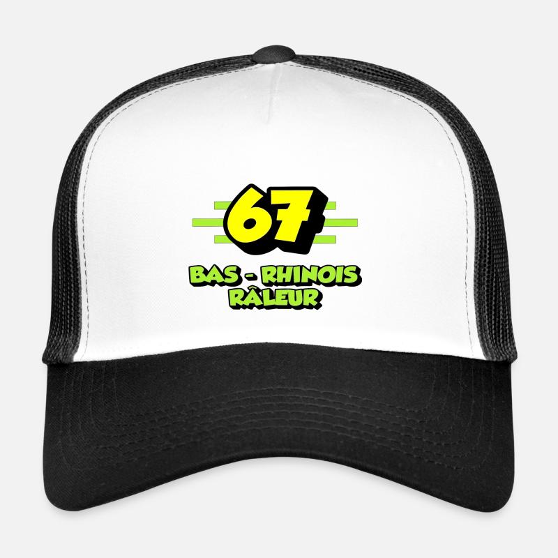 Bas-Rhinois râleur Casquette trucker 