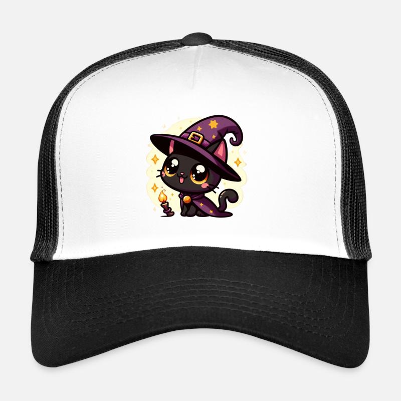 Spooky kitty Halloween Casquette trucker 