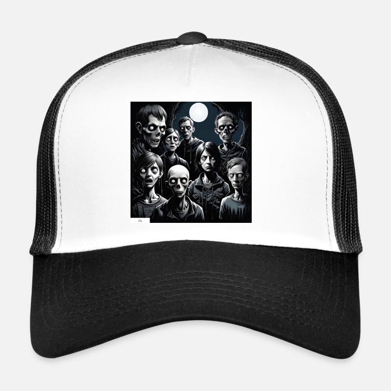 Monster people portrait Trucker Cap
