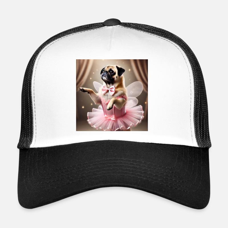 Chien mignon en costume de fée Casquette trucker 