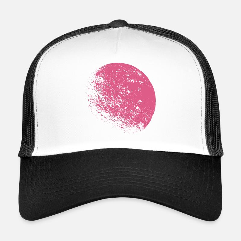 Pink moon Trucker Cap