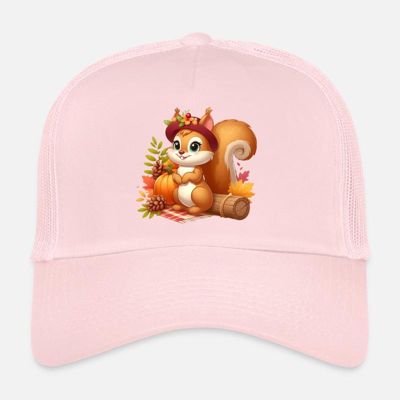 squirell autumn Casquette trucker 