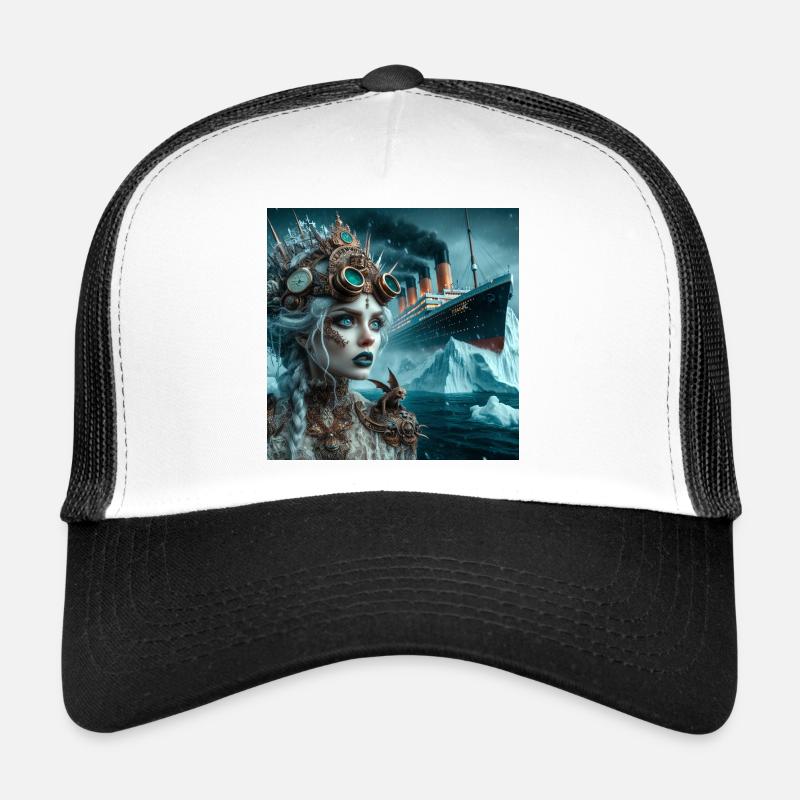 Sirène Steampunk Titanic Casquette trucker 