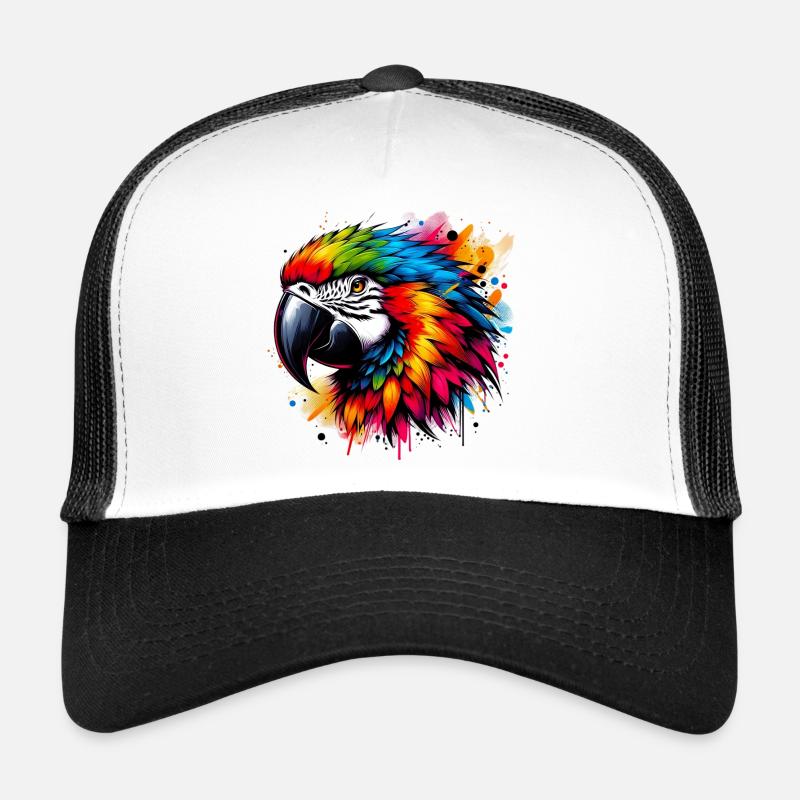 Perroquet Casquette trucker 