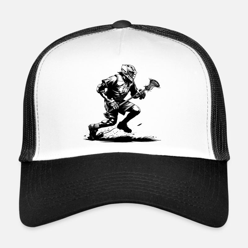 Lacrosse player Trucker Cap