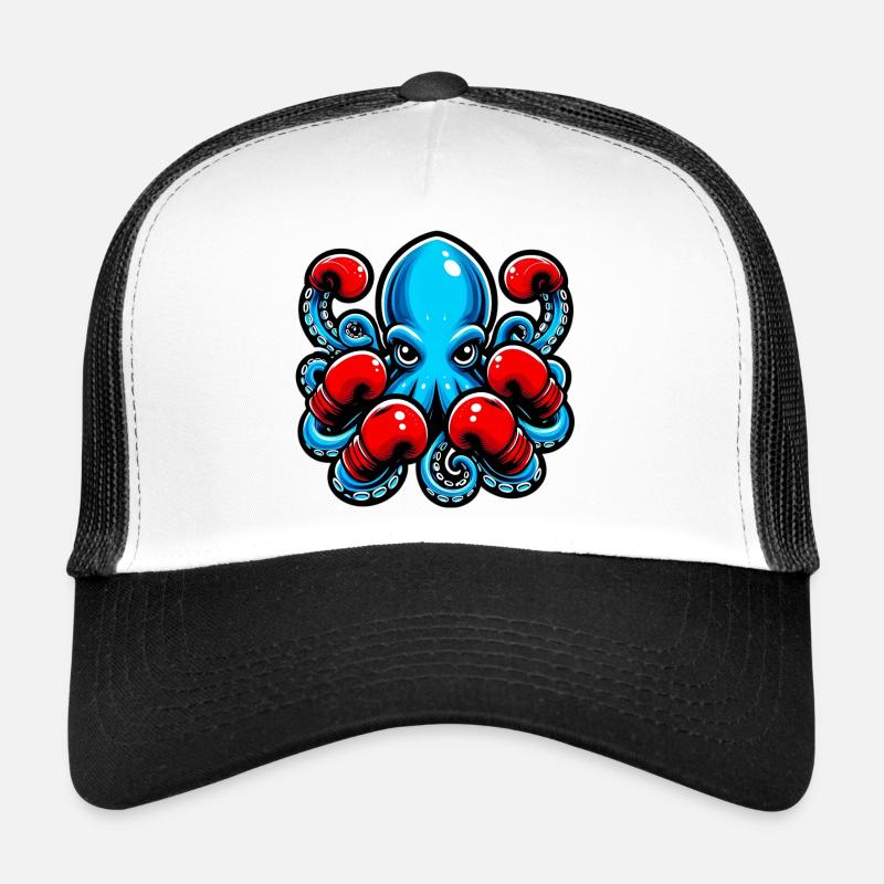 Pieuvre Casquette trucker 