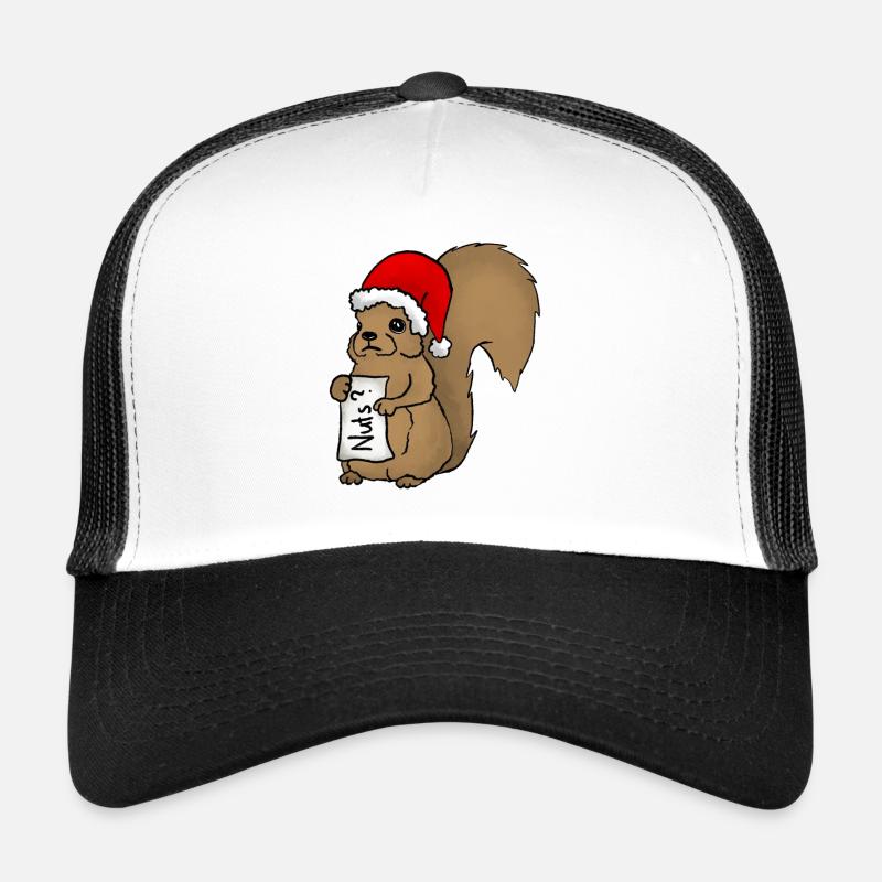 Christmas squirrel Trucker Cap