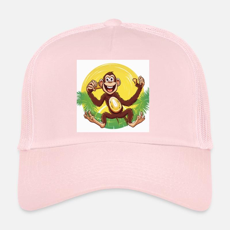 Singe du rythme Casquette trucker 