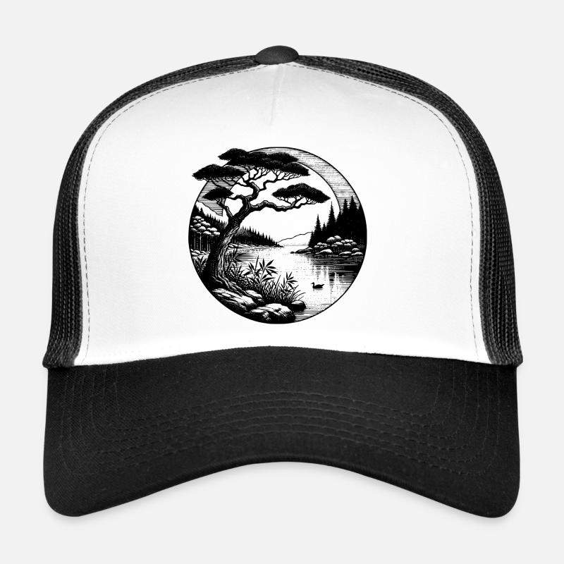Arbre – La nature en harmonie Casquette trucker 