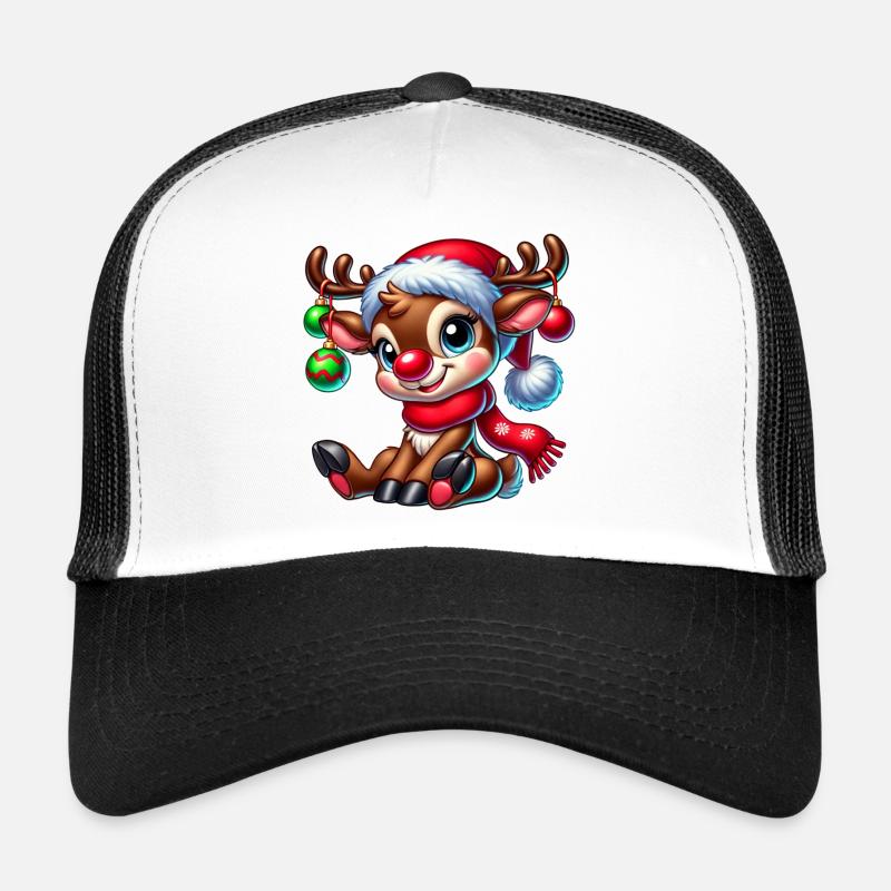 Weihnachts-Rentier Trucker Cap