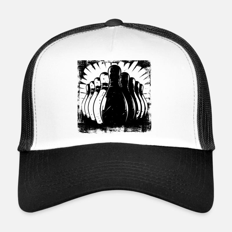 Centre de bowling Casquette trucker 