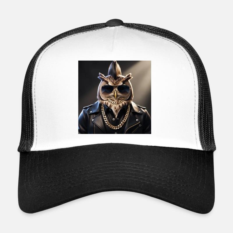 Eulenmünster dans le style d’une veste en cuir Casquette trucker 