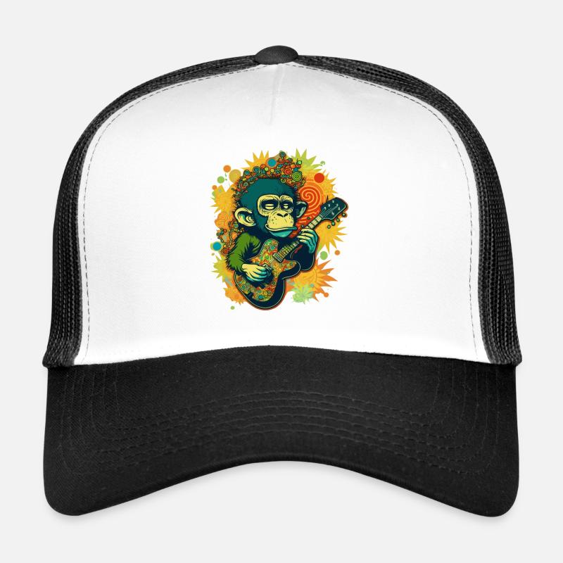 The Groovy Monkey : une expérience musicale psychédélique Casquette trucker 