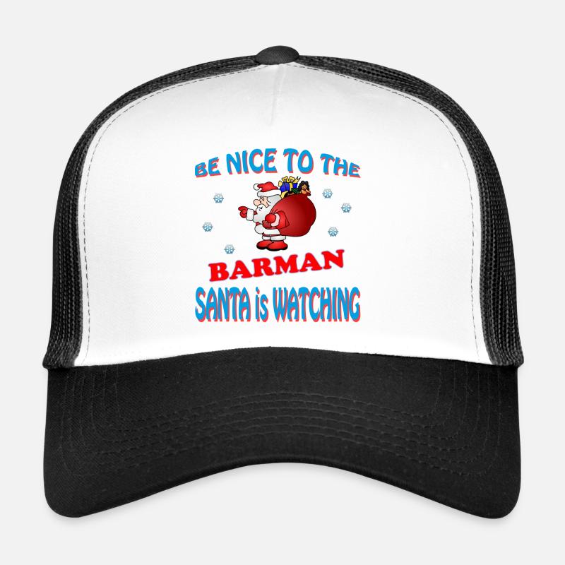 SANTA BARMAN Trucker Cap