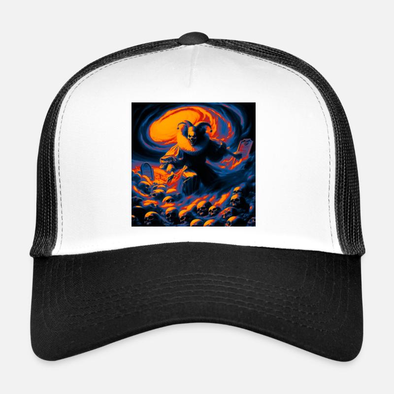 Arlequin d'Halloween Casquette trucker 