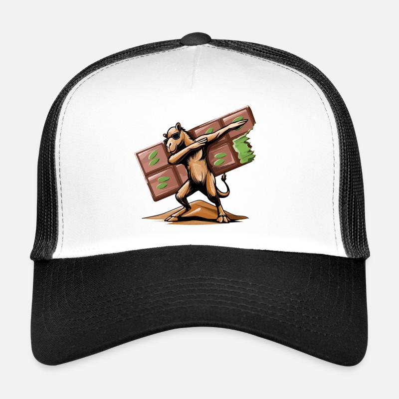 Dbuffering dromadaire et ambiance de Dubaï Casquette trucker 