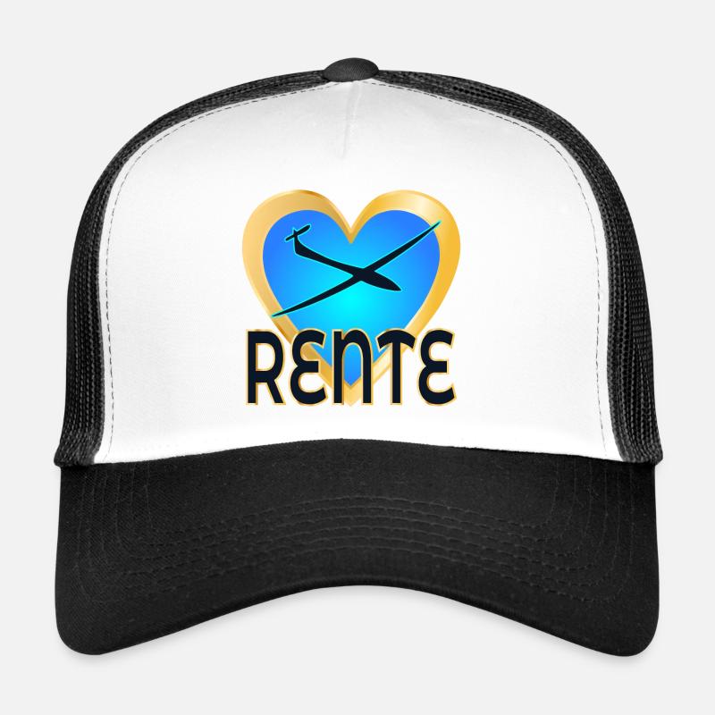 ABSCHIED KOLLEGEN RENTE FLIEGEN Trucker Cap