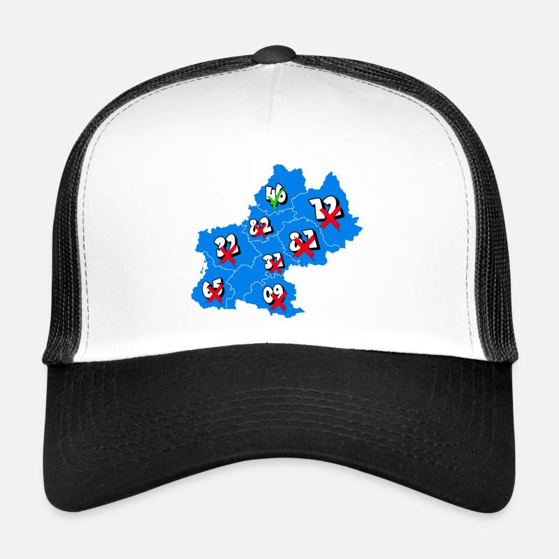 Région Midi-Pyrénées Casquette trucker 