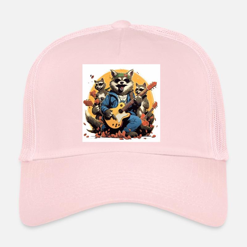 Der Caffeine Rocke Trucker Cap