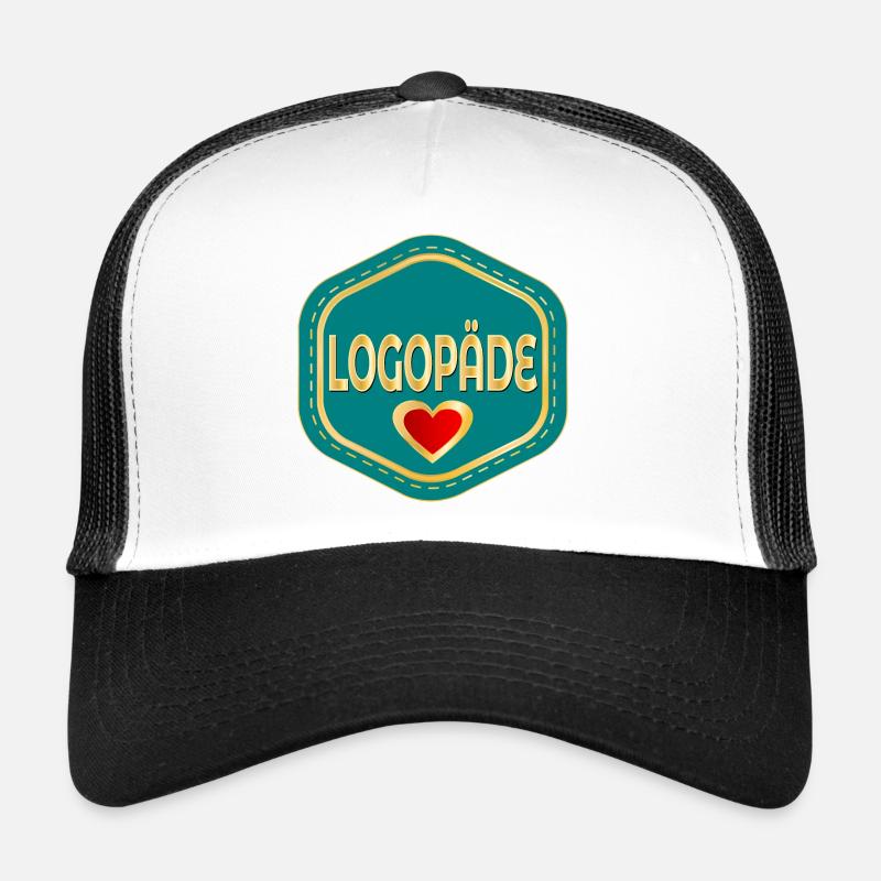 LOGOPÄDIE HERZ LOGOPÄDE Trucker Cap