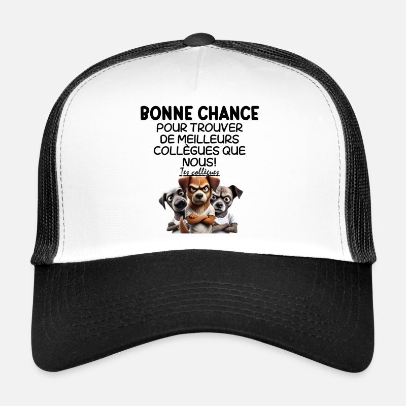 Cartoon-Hundetrio Trucker Cap