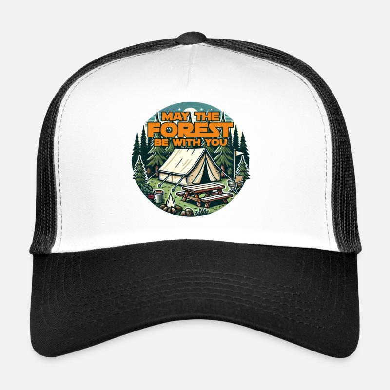 Que la forêt soit avec vous Casquette trucker 