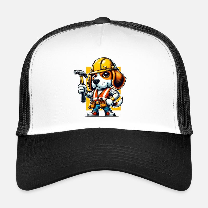 Ouvrier du bâtiment Beagle Casquette trucker 