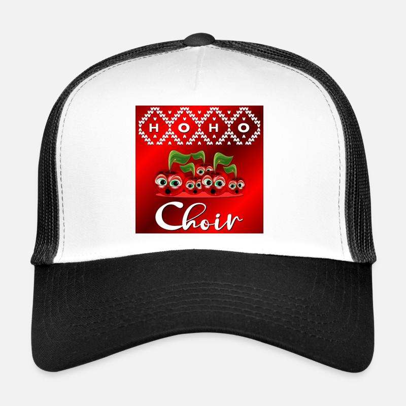 Lustige Weihnachtschorkirschen Trucker Cap