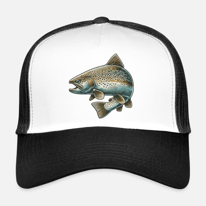 Saumon Casquette trucker 