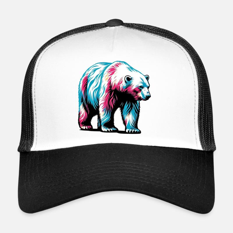 Eisbär - Trucker Cap - Weiß/Schwarz