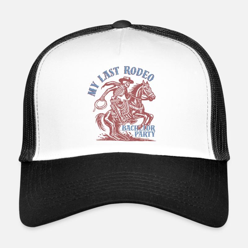 My Last Rodeo - Western Bachelor Party Trucker Cap