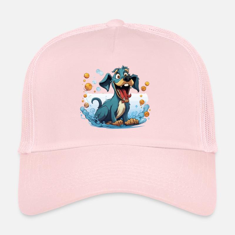 The Bubble-Blasting Trumpeter Trucker Cap