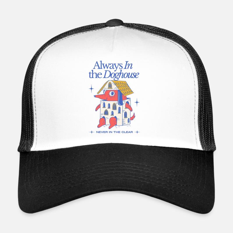 Toujours dans la niche - Dessin animé drôle de teckel Casquette trucker 