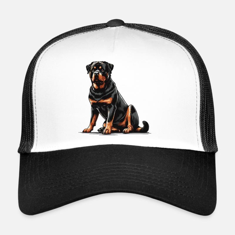 Rottweiler Casquette trucker 