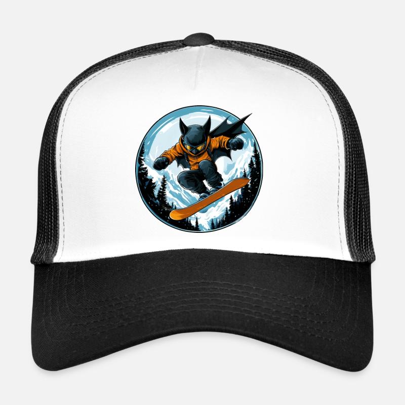 Fledermaus Snowboarder Trucker Cap