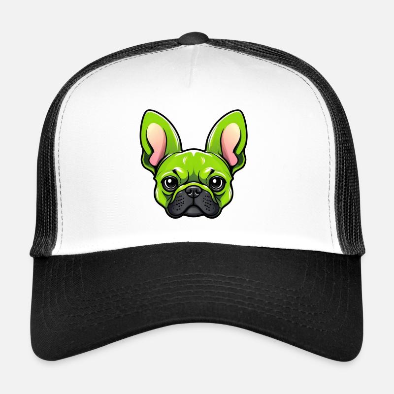 Bande dessinée Cool Mascotte Chien Casquette trucker 