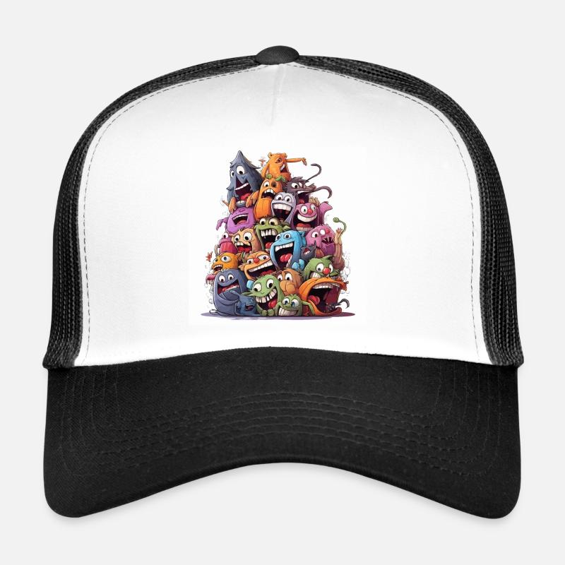 Die verrückten Spuk-Häuslebauer Trucker Cap