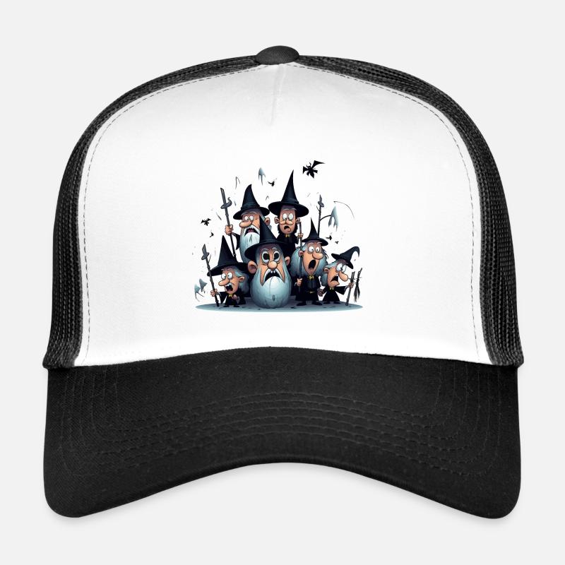 The Wacky Witch Academy - Trucker Cap - white/black