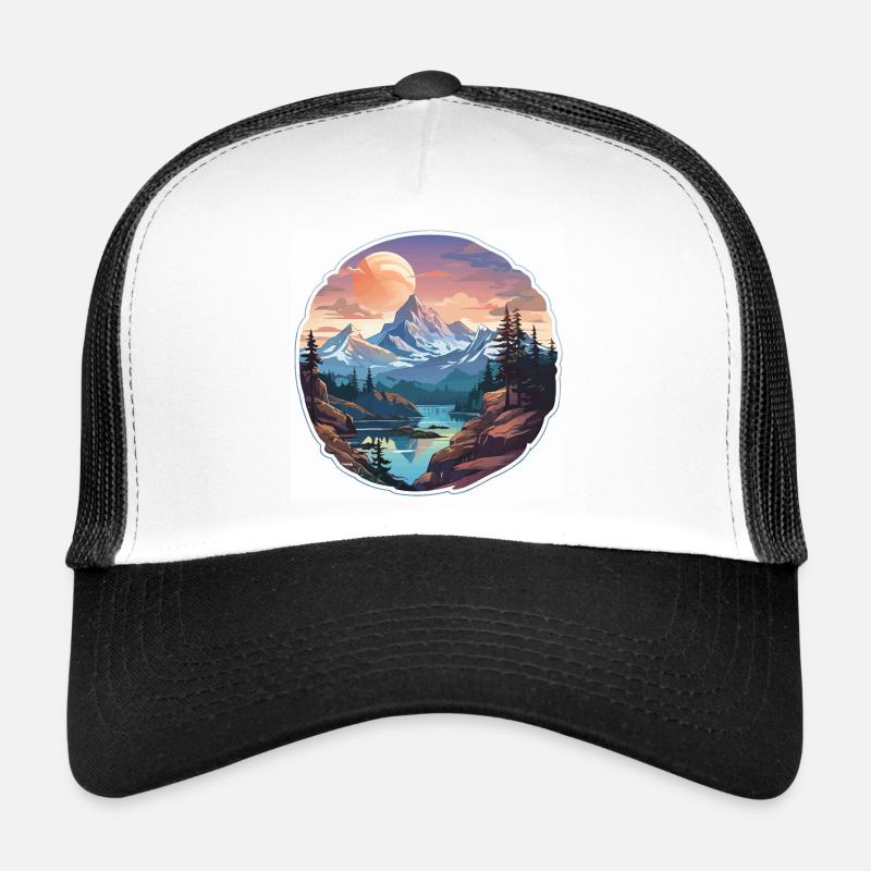 Gipfel-Gelassenheit Trucker Cap
