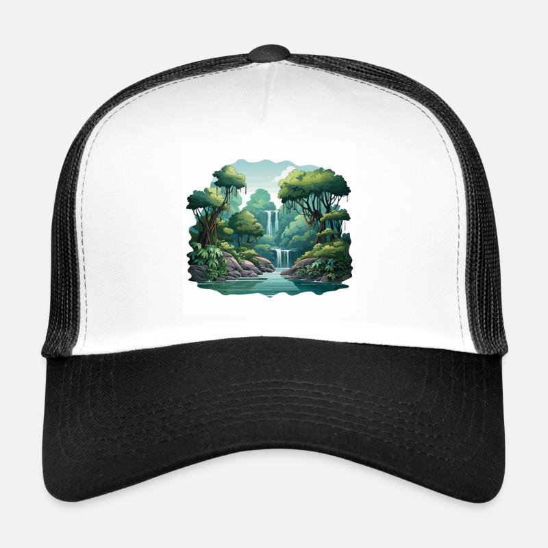Mystische Kaskaden Trucker Cap
