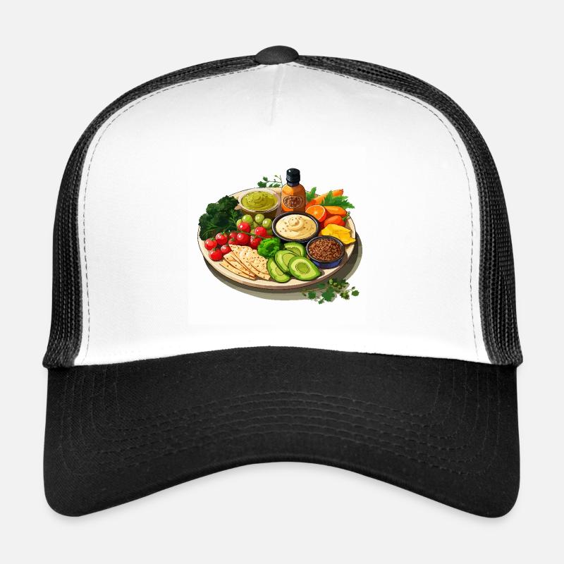 Vibrant Platter Trucker Cap
