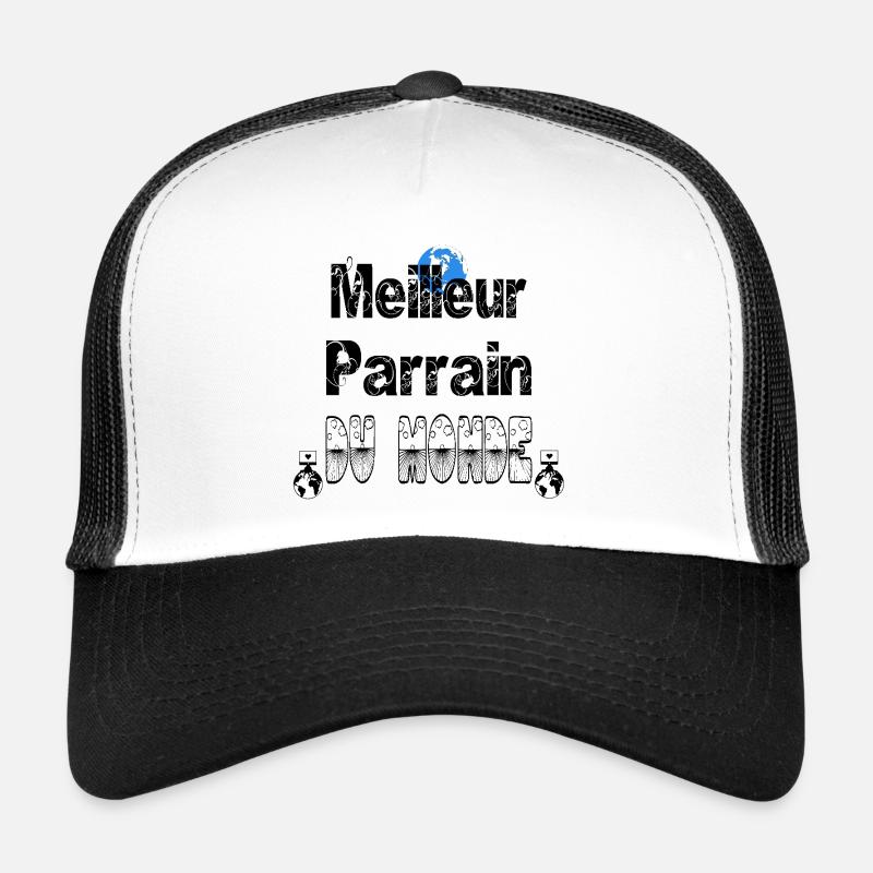 Meilleur Parrain du Monde Casquette trucker 