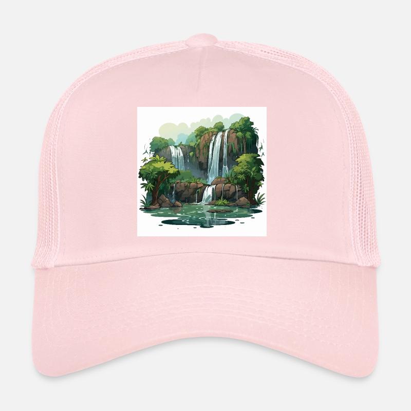 Promenade en cascade Casquette trucker 