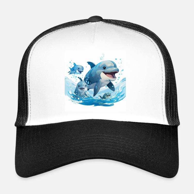 Danse des dauphins Casquette trucker 