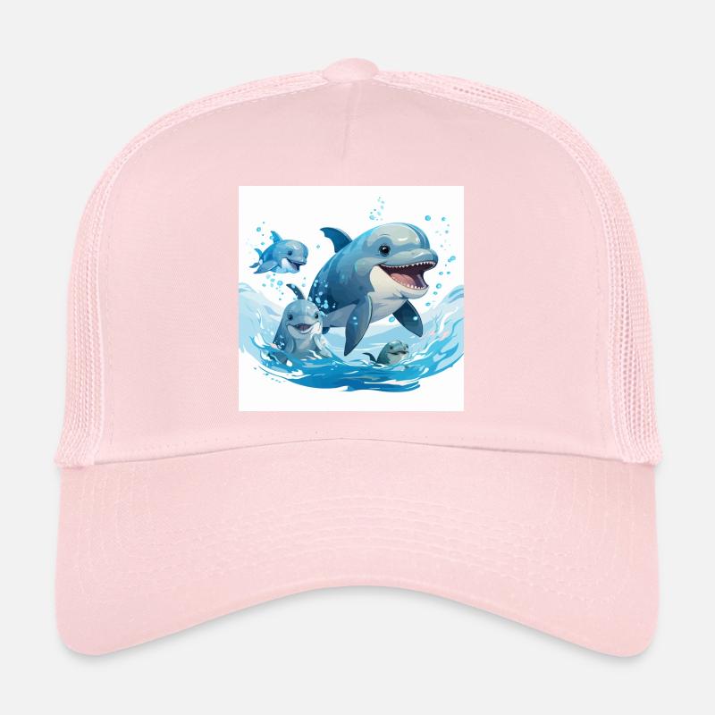 Danse des dauphins Casquette trucker 