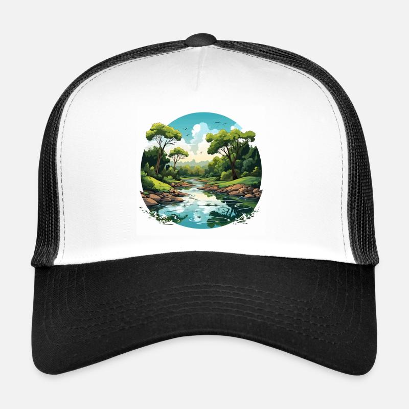 Rythmes du fleuve Casquette trucker 